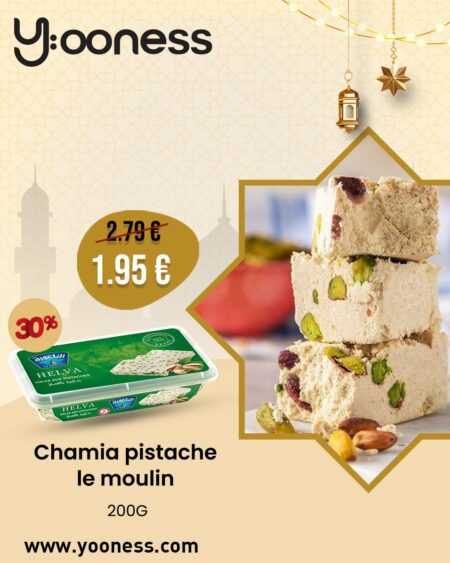 chamia pistache le moulin 200g