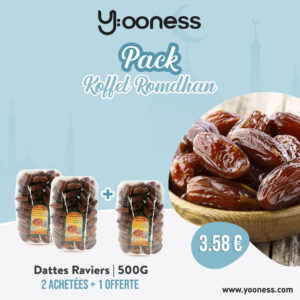Pack Dattes Raviers 500G
