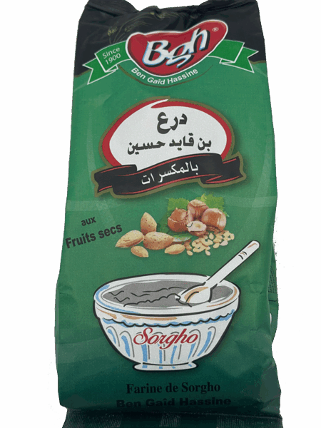 sorgho fruits secs 500 g BGH