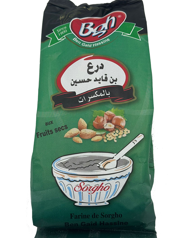 sorgho fruits secs 500 g BGH