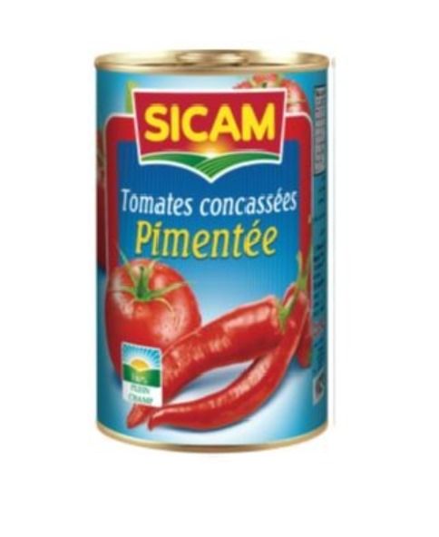tomates concassées pimentées SICAM