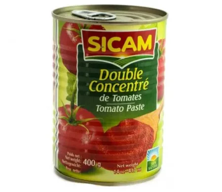 Double concentré de tomates SICAM 400g
