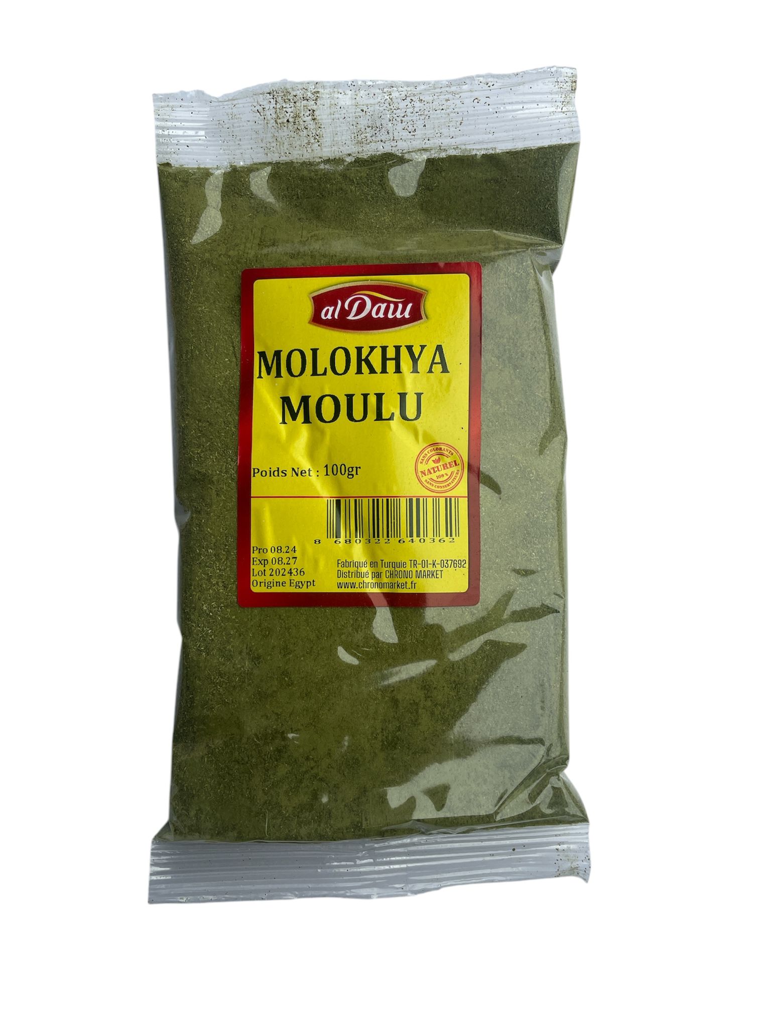 Molokhya poudre 100g 15P