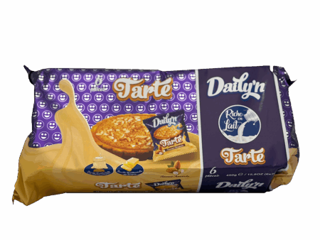 Tarte aux amandes pack de 6 de la marque Daily'n