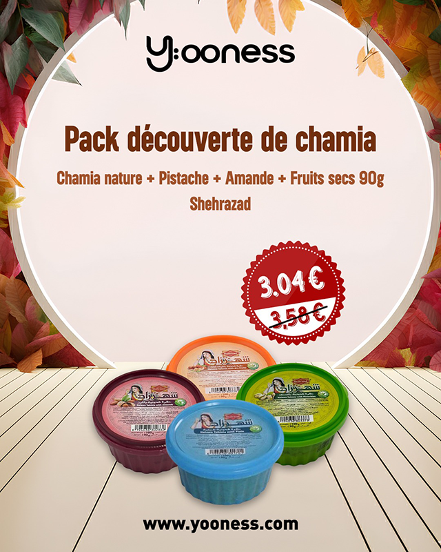 Pack découverte de chamia Shehrazad