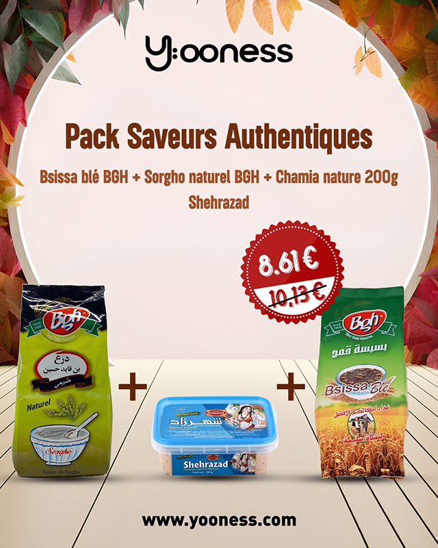 Pack saveurs authentiques yooness