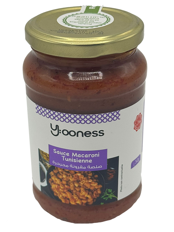 Sauce macaroni tunisienne 340 g yooness