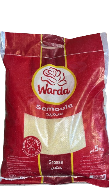 Semoule 5KG Grosse de la marque Warda