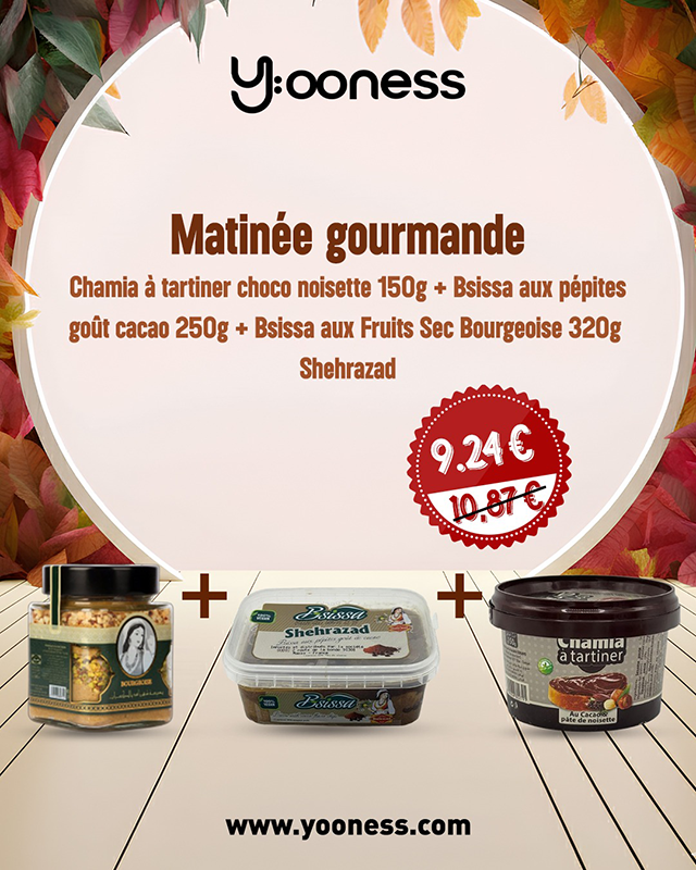 matinée gourmande Pack promotion de la marque Shehrazad