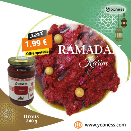 Hrous 340 g Yooness - Promo ramdan yooness