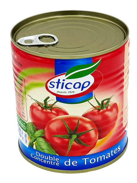 Double Concentré De Tomates 800g Sticap