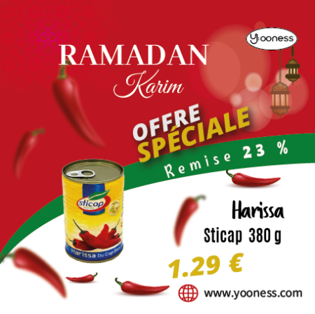 Harissa 380g sticap - promo ramdan yooness