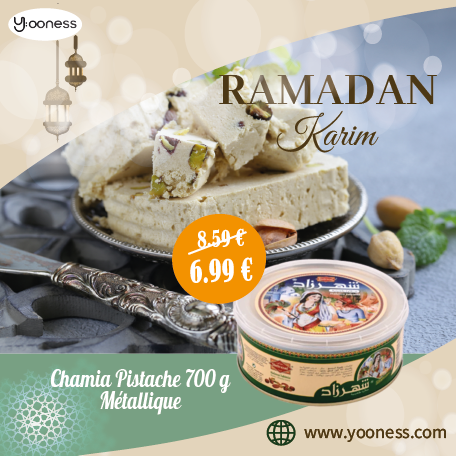 chamia 700 g pistache Shehrazad - promo ramdan yooness
