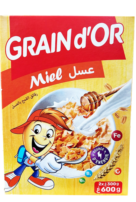 Grain d'or miel 600 g Nestlé