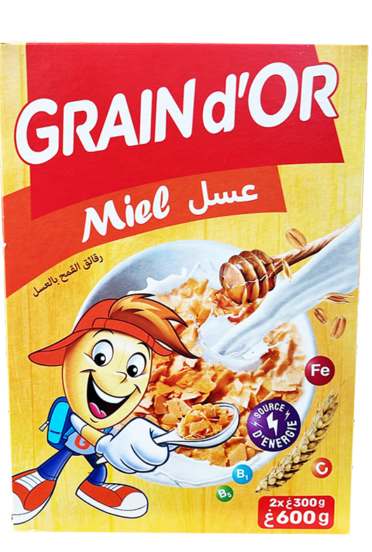 Grain d'or miel 600 g Nestlé