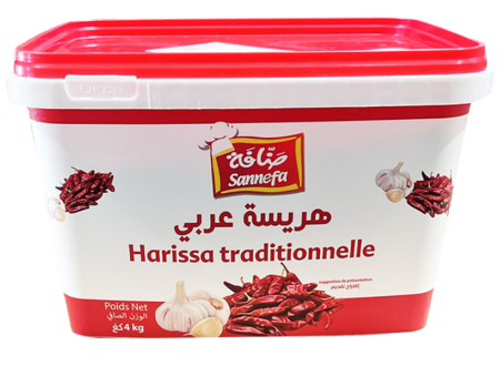 Harissa Traditionnelle 4 Kg Sannefa