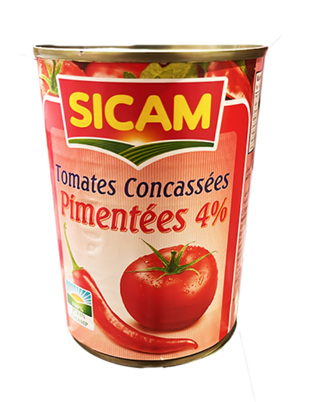 tomate pimentée 400 g sicam