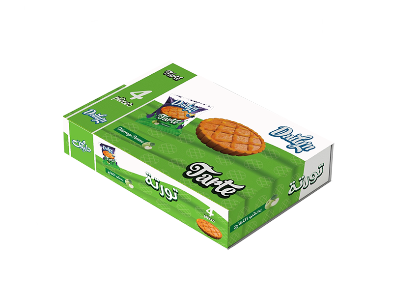tarte pomme Pack de 4 Daily'n