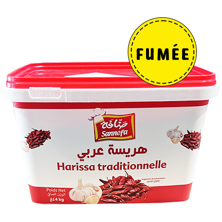 Harissa traditionnelle fumée 4 Kg