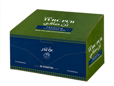 Café Turc Pur Premium étui de 20 unidoses arôme cardamome