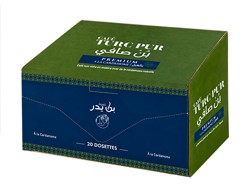 Café Turc Pur Premium étui de 20 unidoses arôme cardamome