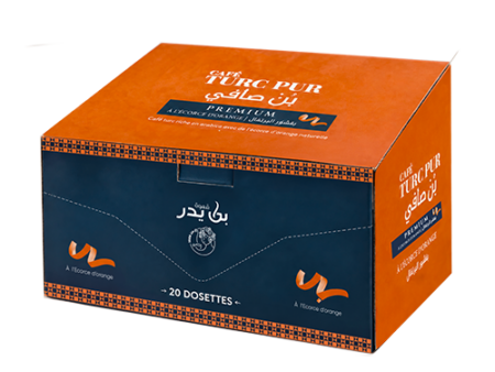 Café Turc Pur Premium étui de 20 unidoses arôme Orange