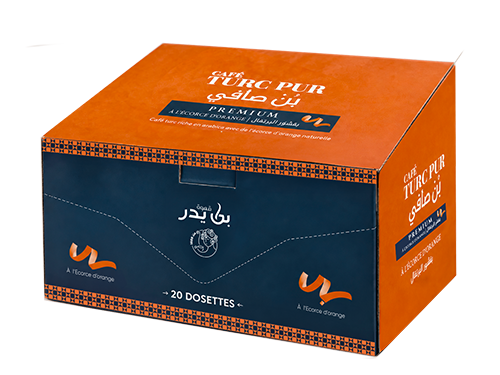 Café Turc Pur Premium étui de 20 unidoses arôme Orange