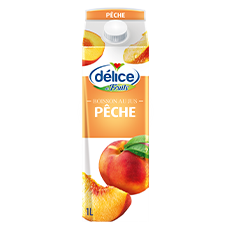 jus délice 1 l Pêche - format familial