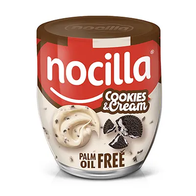 Pâte à tartiner Cookies et crème 180 g Nocilla